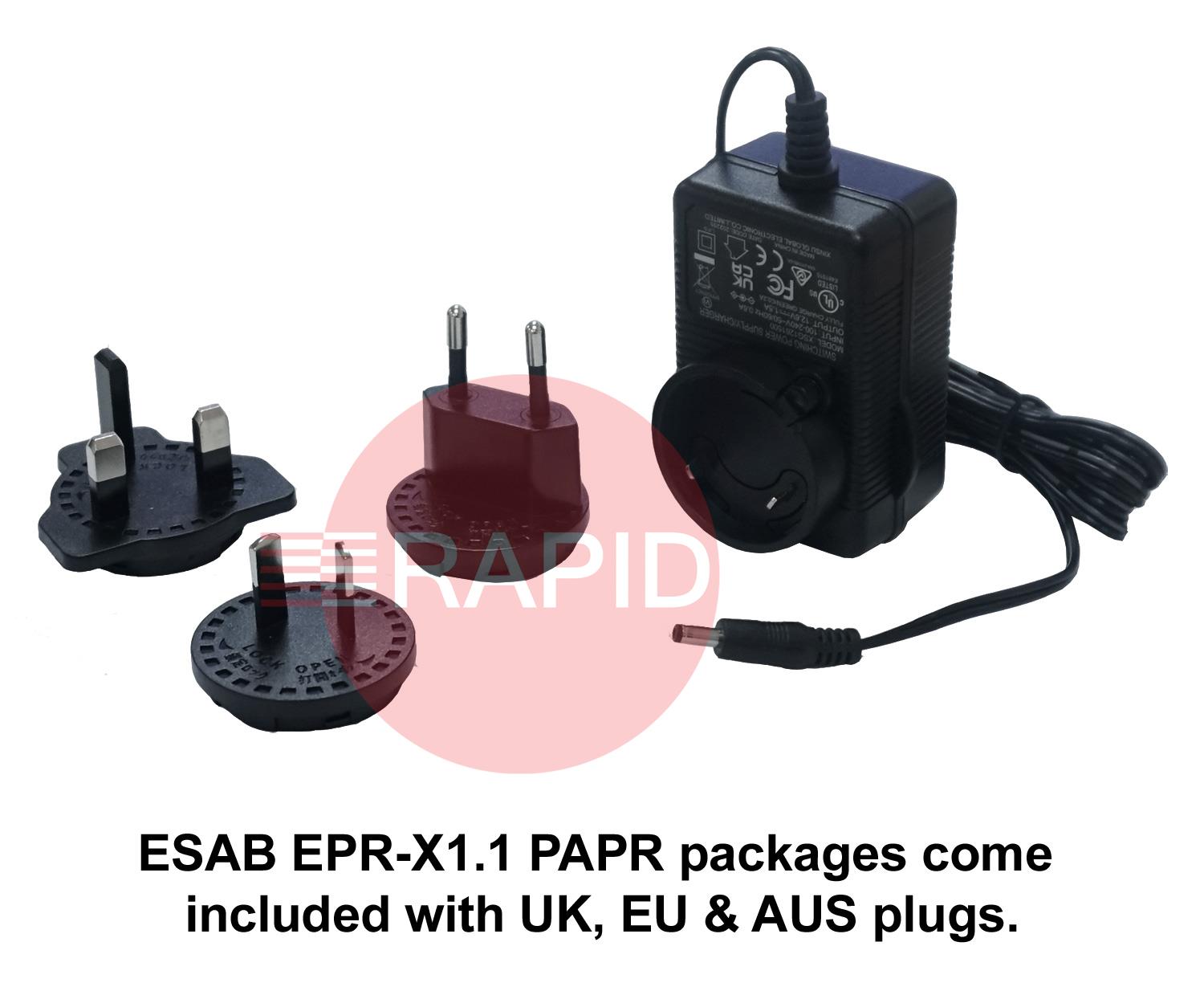 0700500920  ESAB EPR-X1.1 PAPR System with 1m Hose